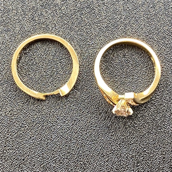 😇 Yellow Gold Wedding Set 😇 - Picture 12 of 12